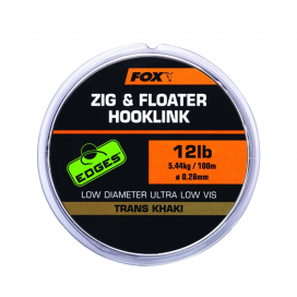 Fox Vlasec Edges Zig Floater Hooklink 100m Fox Vlasec Edges Zig Floater Hooklink 100m
