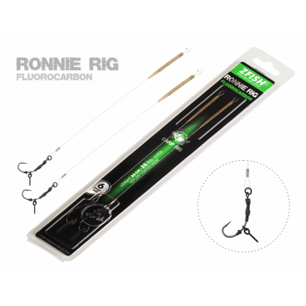 Zfish Náväzec Fluorocarbon Ronnie Rig 20 cm