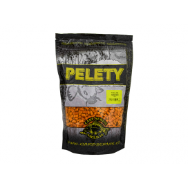 Pelety RS - 800 g/Mango/oranžová