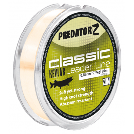 Vlasec Classic Kevlar Leader Line - 20 m / 0,18 mm / 7,90 kg Vlasec Classic Kevlar Leader Line - 20 m / 0,18 mm / 7,90 kg