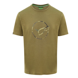 Korda Tričko LE Distressed Logo Tee Olive