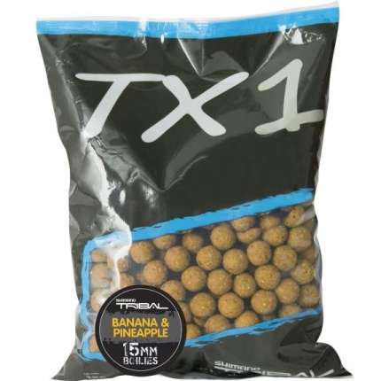 Shimano Boilie TX1 Banana & Pineapple 20 mm 1 kg