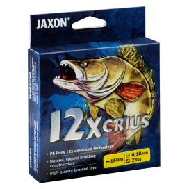 Jaxon Šnúra CRIUS 12X FLUO BRAIDED LINE 150m