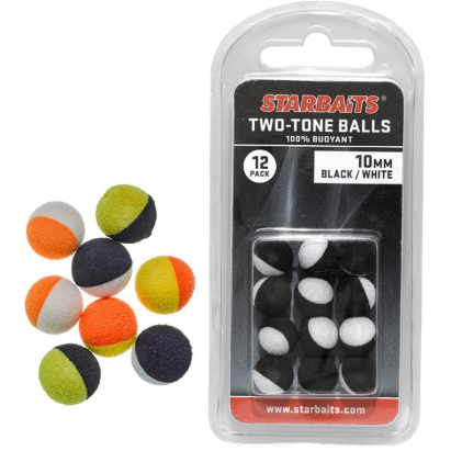 Starbaits Nástraha Two Tones Balls 10mm 12ks Starbaits Nástraha Two Tones Balls 10mm 12ks