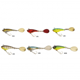 Sakura vobler TailSpin Zn 40mm/14g|016 (Bronze Perch) Sakura vobler TailSpin Zn 40mm/14g|016 (Bronze Perch)