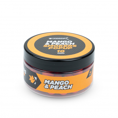 FEEDER EXPERT Smokers pop-up 100ml - Mango Broskyňa 10mm FEEDER EXPERT Smokers pop-up 100ml - Mango Broskyňa 10mm