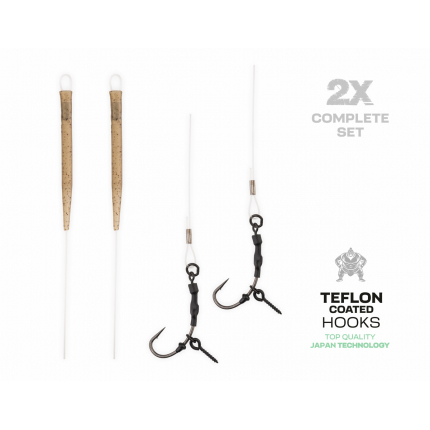 Zfish Náväzec Fluorocarbon Ronnie Rig 20 cm