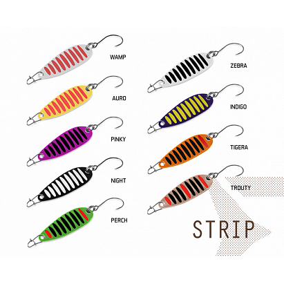 Delphin Plandavky Strip 2g PERCH Hook #8 Delphin Plandavky Strip 2g PERCH Hook #8