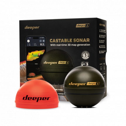 Deeper nahazovací sonar  CHIRP+3
