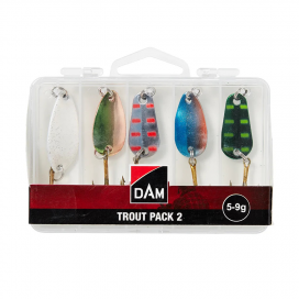DAM Sada trblietok Trout Pack 5ks 5-9g DAM Sada trblietok Trout Pack 5ks 5-9g