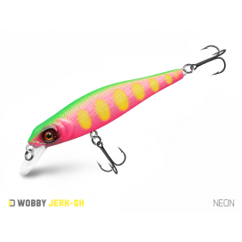 Delphin Wobler WOBBY JERK-SH Neon 8 cm 6,5 g