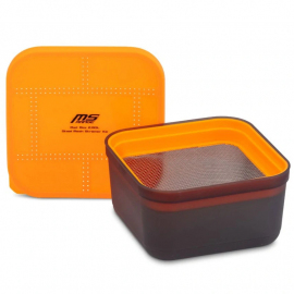 MS Range box na nástrahy Bait Box 2,8 l + oceľové sito 2mm