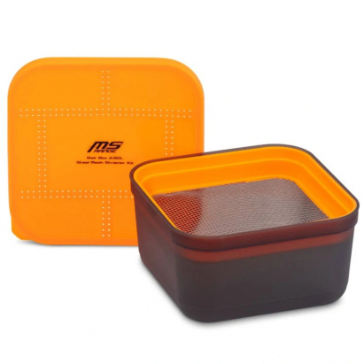 MS Range box na nástrahy Bait Box 2,8 l + oceľové sito 2mm