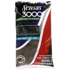 Sensas Kŕmenie 3000 Lake Black 1kg