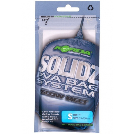 Korda PVA Vrecko Solidz Slow Melt PVA Bags