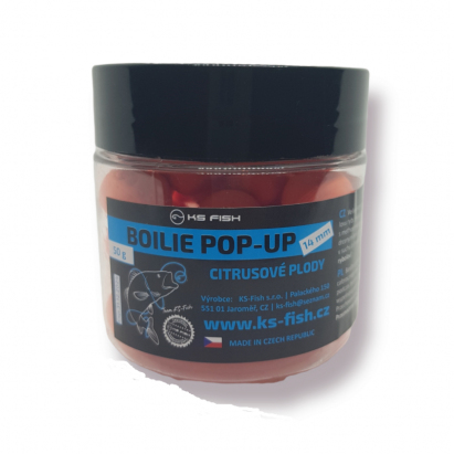 Boilie Pop-up 14mm citrusové plody Boilie Pop-up 14mm citrusové plody