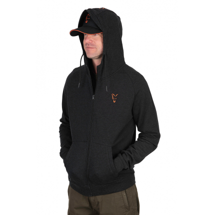 Fox Mikina Collection Lightweight Hoody Black & Orange