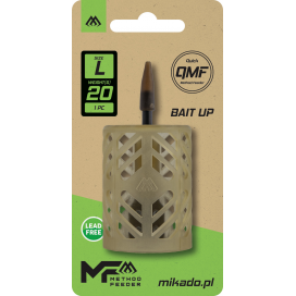 Mikado Krmítko Bait Up Feeder Q.m.f. Vel. L 20g 1ks Mikado Krmítko Bait Up Feeder Q.m.f. Vel. L 20g 1ks