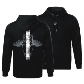 Giants fishing Giants Fishing Mikina pánská černá Šupináč hlava|vel. 3XL