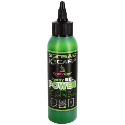Sensas Gél Crazy Green cesnak 115ml