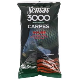 Sensas Kŕmenie 3000 Carpes Rouge 1kg