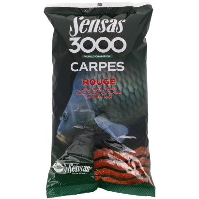 Sensas 3000 Carpes Rouge (kapor červený) 1kg Sensas 3000 Carpes Rouge (kapor červený) 1kg