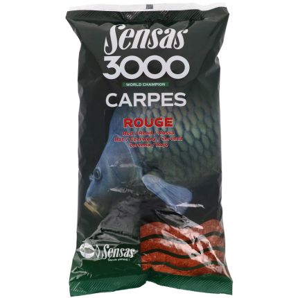 Sensas 3000 Carpes Rouge (kapor červený) 1kg
