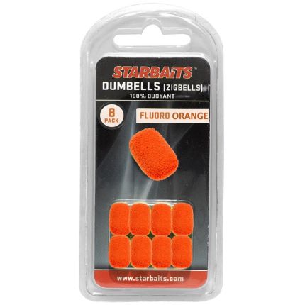 Starbaits Plávajúce Nástraha Dumbells 8ks