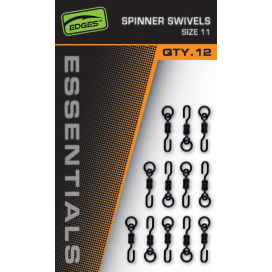 Fox Obratlíky Edges Essentials Spinner Swivel Size 11 12 ks Fox Obratlíky Edges Essentials Spinner Swivel Size 11 12 ks