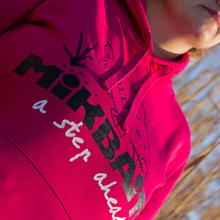 Mikbaits Mikina Ladies Team Ružová S