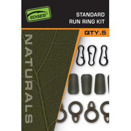 Fox Montáž Naturals Standard Run Ring Kit 8 ks