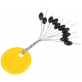 Mikado zarážky gumové trout campione veľ. l 1 ks