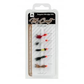 Mikado Sada Mcraft Tungsten Microjigs Xul / #16 / 0.6g V Rámci Webu 1 Ks