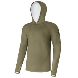 Giants fishing Funkční tričko s dlouhým rukávem UV50+Hoodie Olive Green|vel.S
