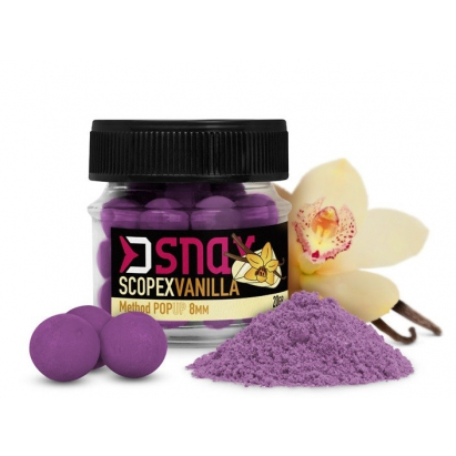 Delphin Wafters Rozpustná Nástraha D SNAX SHELL Scopex Vanilka 30 g 14mm Delphin Wafters Rozpustná Nástraha D SNAX SHELL Scopex Vanilka 30 g 14mm
