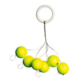 Iron Trout plavák Leuchtpilot okrúhly žltý 18mm