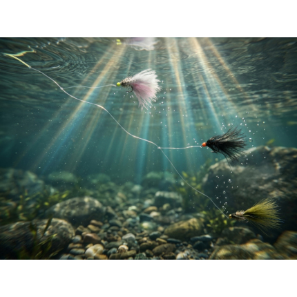 Delphin Sada Umělých Mušek FLY Wild Trout 10 ks