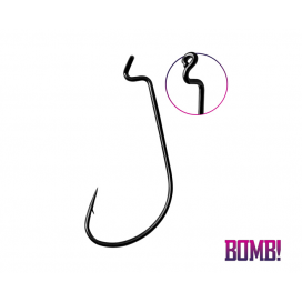 Delphin Háčik Bomb DShot offs Worm 5ks #1/0 Delphin Háčik Bomb DShot offs Worm 5ks #1/0