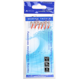 Mikado morský návazec systém 6x25cm háčik: 9 1 ks