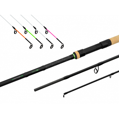 Špička pro Delphin REAXE Feeder MEDIUM - Glass/Light -  oranžová