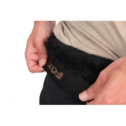 Fox Tepláky Kolekcia Sherpa Jogger Čierna Oranžová