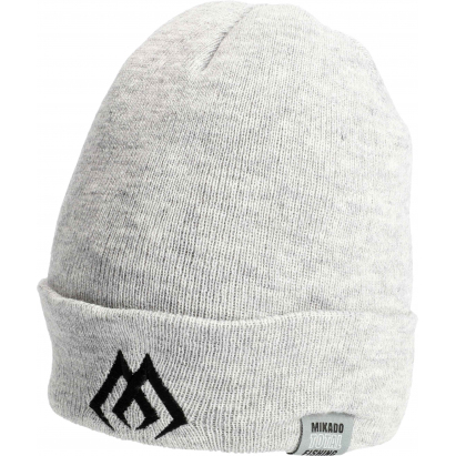 Mikado zimná čiapka beanie sivá 1 ks