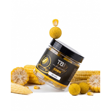 TB Baits Vyvážené Boilie Balanced + Atraktor Corn 100 g
