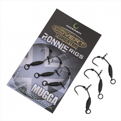 Gardner Montáž Tungsten Ronnie Rig 3 ks/bal. s protihrotom|veľ. č.6 Gardner Montáž Tungsten Ronnie Rig 3 ks/bal. s protihrotom|veľ. č.6