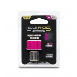 Liquirigs - Liquid Zig Booster kapsule, ružová a číra 4+2ks