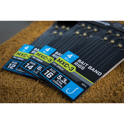 Matrix MXC-3 Bait Band Rigs 10cm/4ins