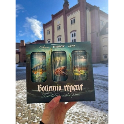 Bohemia Regent Nealkoholické Pivo Lemon Dárkový Karton Vodní Říše 2 6 x 0,5 l