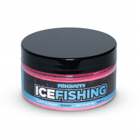 Mikbaits ICE FISHING range - Sypký fluo dip Cesnak 100ml