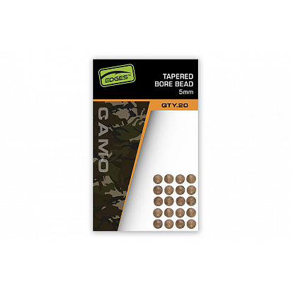 Fox Edges Camo Tapered Bore Bead 5mm Fox Edges Camo Tapered Bore Bead 5mm