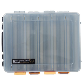 Savage Gear Box Lurebox 2 Sides Smoke Short